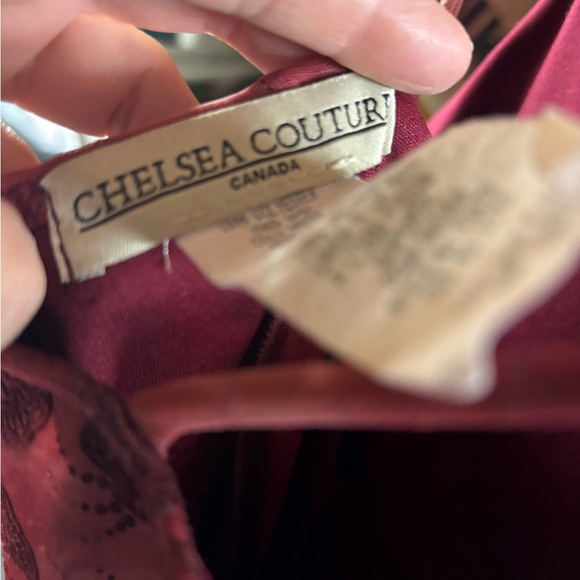 Red Patterned Dress - Picture 3 of 3